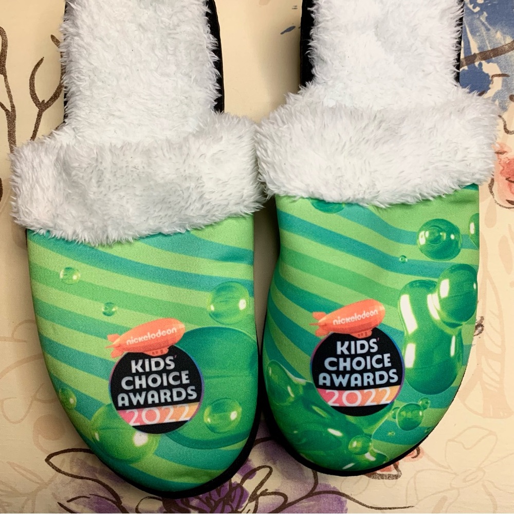 💜 RARE/Promotional item: Nickelodeon Kids Choice Awards 2022 Slippers